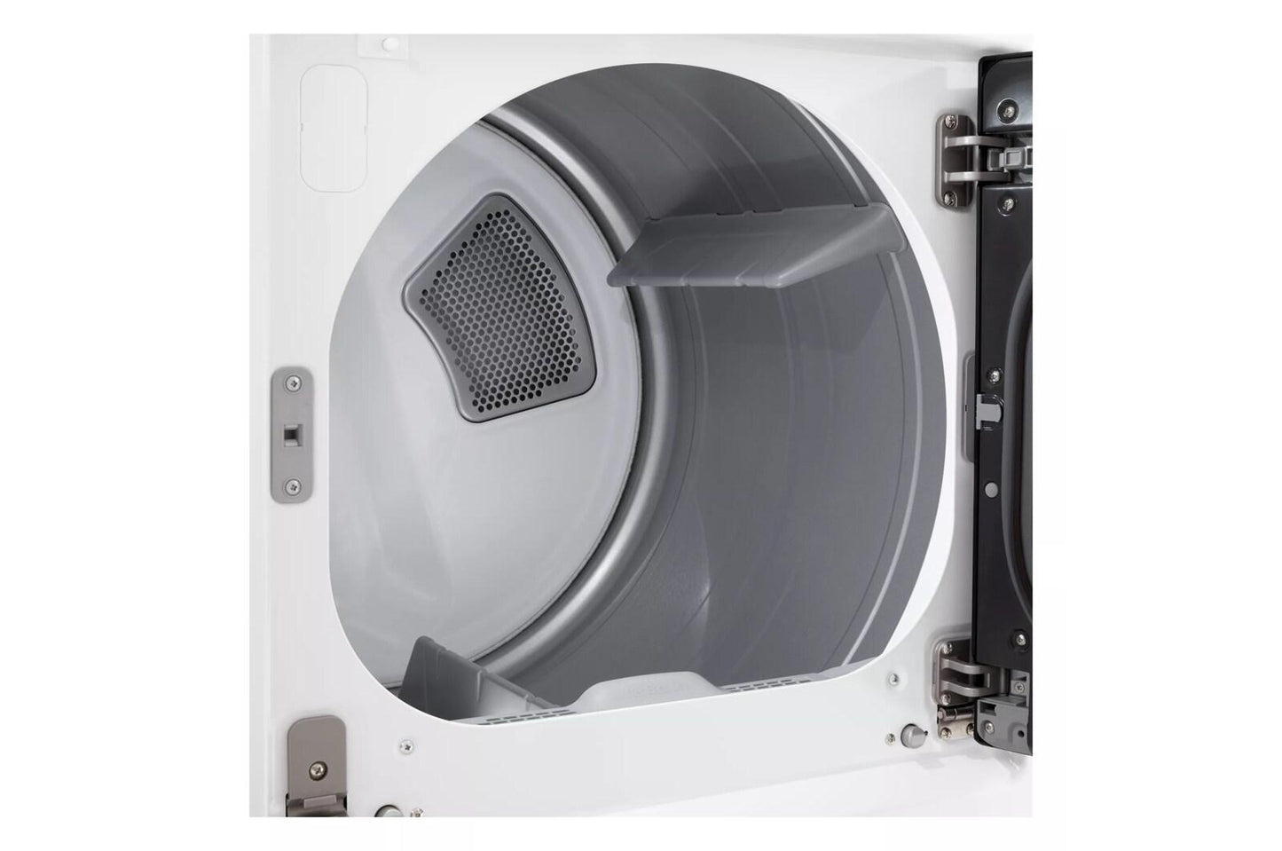 Lg DLE8400WE 7.3 Cu. Ft. Ultra Large Capacity Rear Control Electric Dryer With Lg Easyload&#8482; Door And Ai Sensing