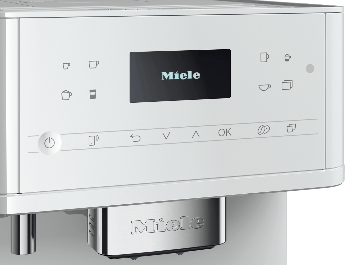 Miele CM6160LW Cm 6160 Milkperfection - Countertop Coffee Machine With Wifi Conn@Ct And A Wide Selection Of Specialty Coffees For Maximum Freedom.