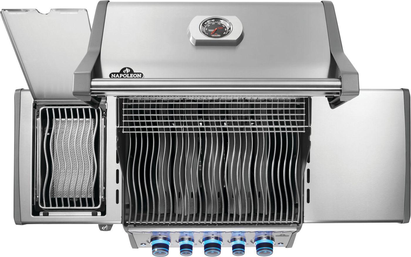 Napoleon Bbq RPS425RSIBPSS2 Rogue Pro-S 425 Rsib With Infrared Side And Rear Burner , Propane, Stainless Steel