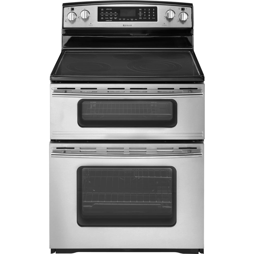 Jennair JER8895BAS 30" Freestanding Electric Double Oven Range With Convection Ranges Jenn-Air