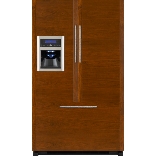 Jennair JFI2089WTS Cabinet Depth French Door Refrigerator With External Dispenser, 69