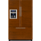 Jennair JFI2089WTS Cabinet Depth French Door Refrigerator With External Dispenser, 69