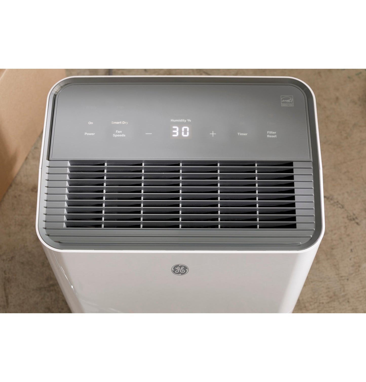 Ge Appliances ADYR22LC Ge® Energy Star® 22 Pint Portable Dehumidifier With Smart Dry For Damp Spaces