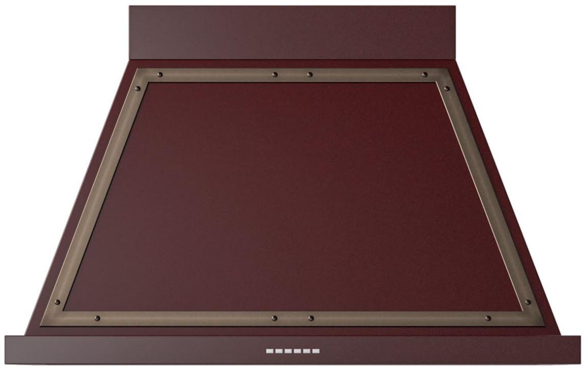 Ilve UANB40BUB Nostalgie 40 Inch Burgundy Wall Mount Range Hood