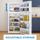 Danby DFF176B1WDB Danby 18 Cu. Ft. Top Mount Refrigerator In White