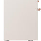 Ilve UPD40FNMPAWP Nostalgie Ii 40 Inch Dual Fuel Natural Gas Freestanding Range In Antique White With Copper Trim