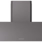 Ilve UAG48MG Nostalgie 48 Inch Matte Graphite Wall Mount Range Hood