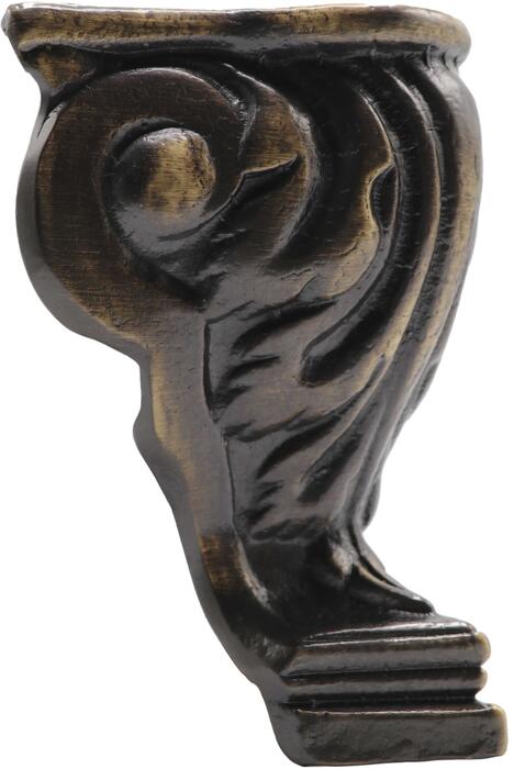 Ilve G4221218 Single Decorative Bronze (Burnt Brass) Scroll Claw Leg