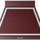 Ilve UANB36BUC Nostalgie 36 Inch Burgundy Wall Mount Range Hood