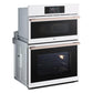 Lg WCES6428N Lg Studio 1.7/4.7 Cu. Ft. Combination Double Wall Oven With Air Fry