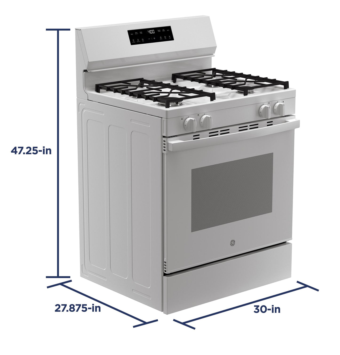 Ge Appliances GGF400PVWW Ge® 30" Free-Standing Gas Range