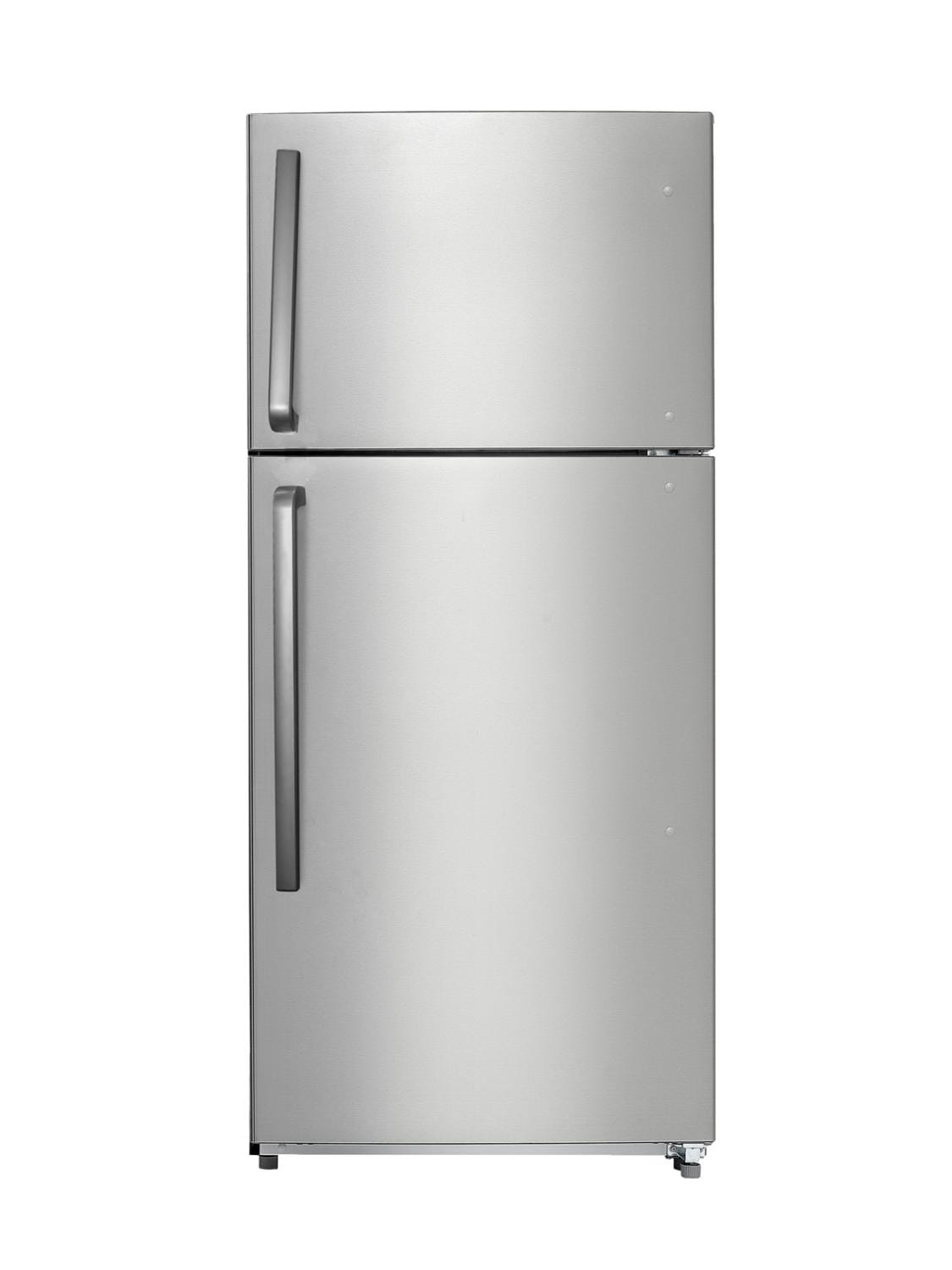 Danby DFF180E2SSDB Danby 18.1 Cu. Ft. Apartment Size Fridge Top Mount In Stainless Steel