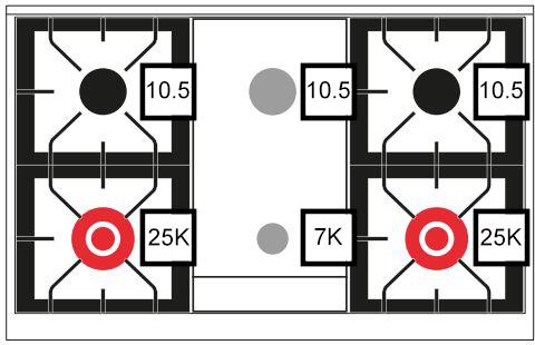 Ilve UPD40FNMPWHP Nostalgie Ii 40 Inch Dual Fuel Natural Gas Freestanding Range In White With Copper Trim