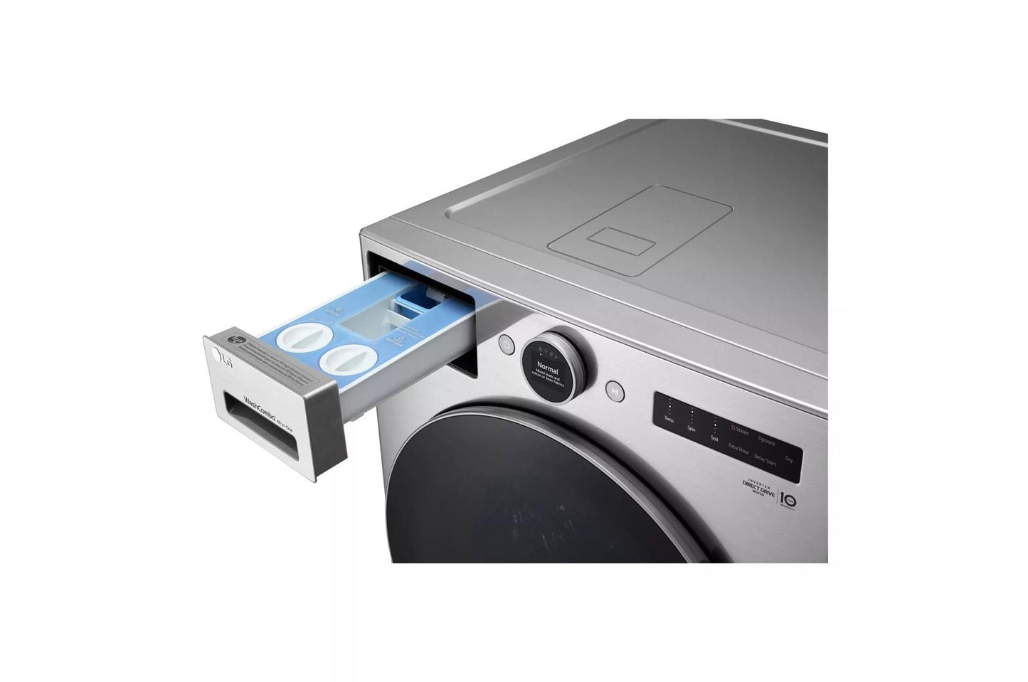 Lg WM6998HVA Ventless Washer/Dryer Combo Lg Washcombo&#8482; All-In-One 5.0 Cu. Ft. Mega Capacity With Inverter Heatpump&#8482; Technology And Direct Drive Motor