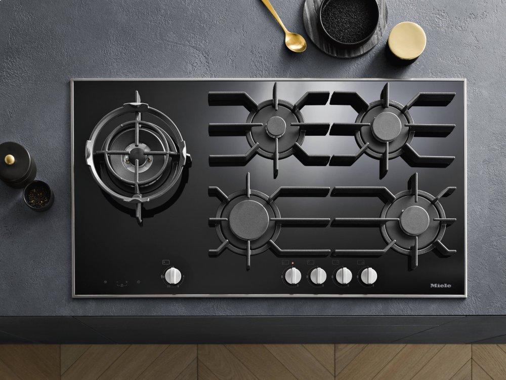 Miele KM30541G Km3054-1 G Usa Edst 120/60 - Gas Cooktop With Electronic Functions For Maximum Safety And User Convenience.