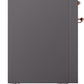 Ilve UP48FNMPMGP Nostalgie Ii 48 Inch Dual Fuel Natural Gas Freestanding Range In Matte Graphite With Copper Trim