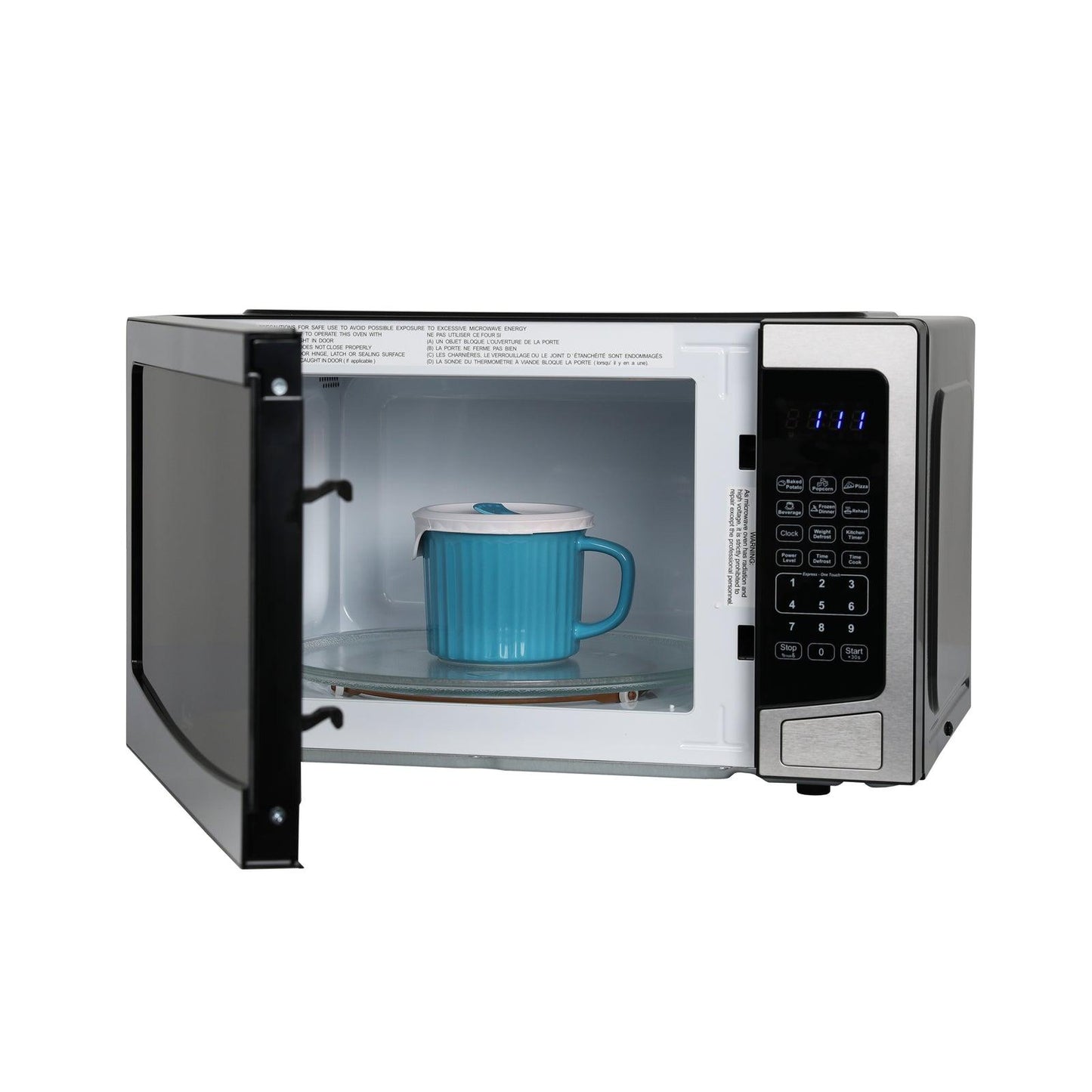 Avanti MT115V3S Avanti Microwave Oven, 1.1 Cu. Ft. Capacity - Stainless Steel / 1.1 Cu. Ft.