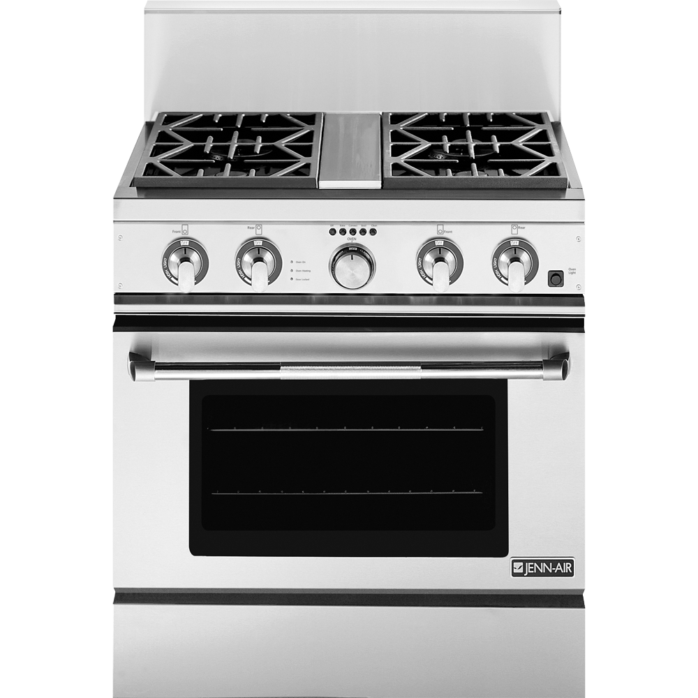 Jennair PRD3030NP 30" Pro-Style® Dual-Fuel Range With Convection Ranges Jenn-Air