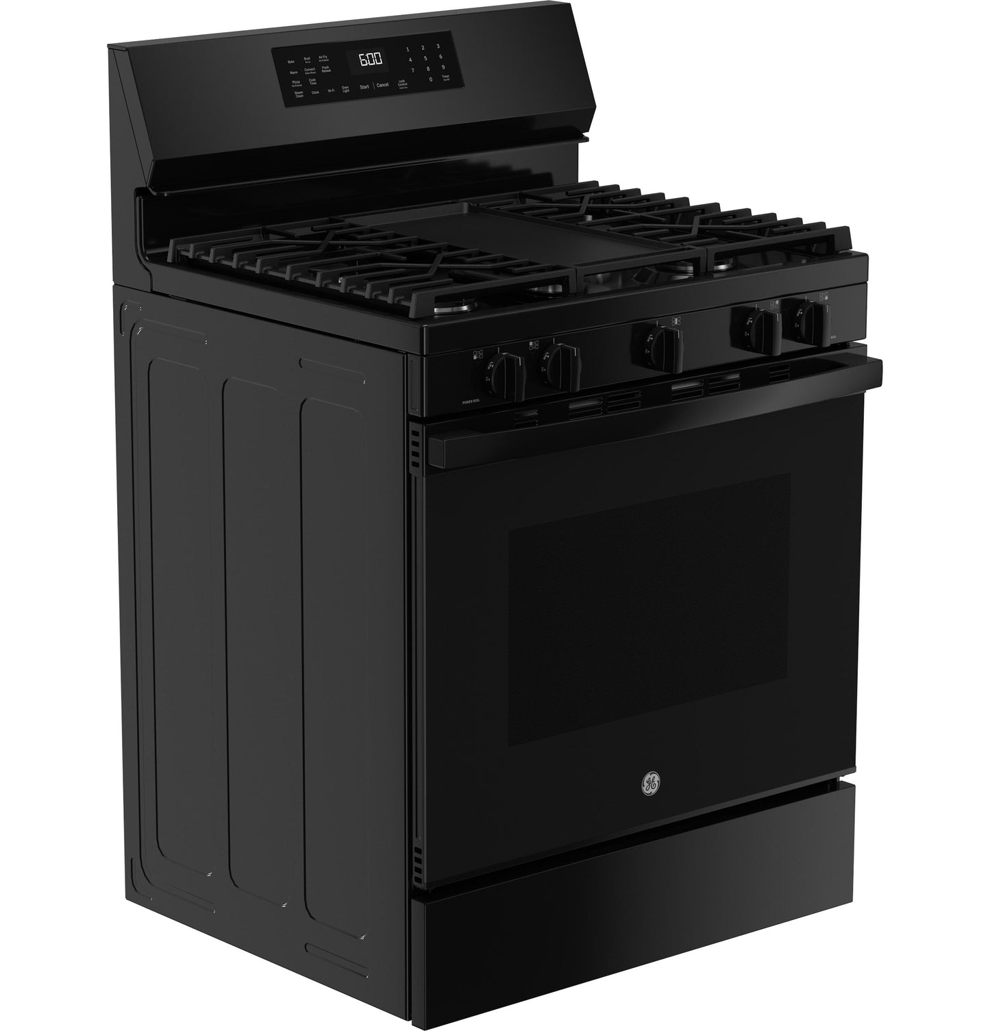 Ge Appliances GGF600AVBB Ge® 30" Free-Standing Gas Convection Range With No Preheat Air Fry And Easywash&#8482; Oven Tray