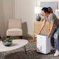 Ge Appliances ADYR22LC Ge® Energy Star® 22 Pint Portable Dehumidifier With Smart Dry For Damp Spaces