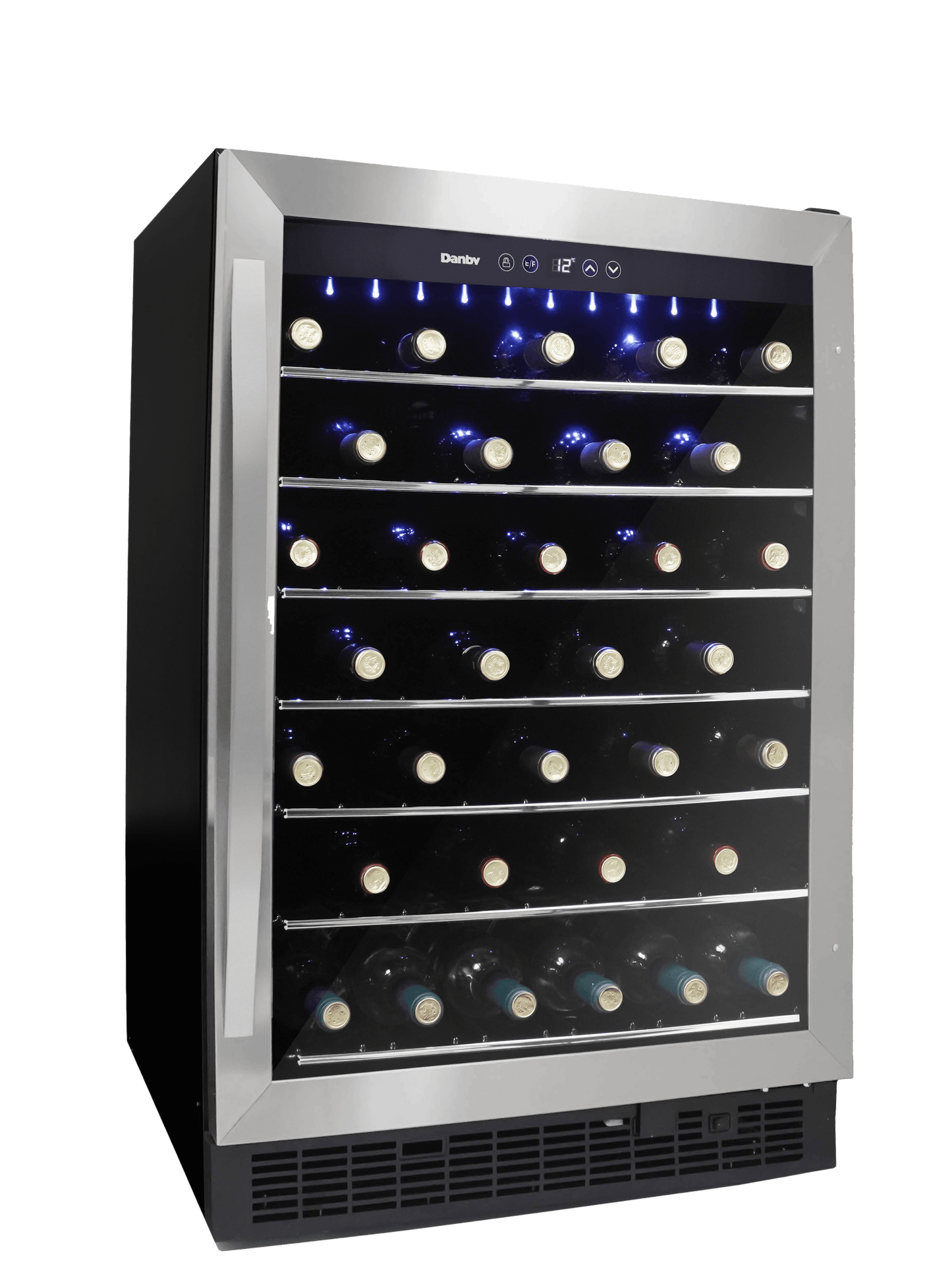 Danby DWC057A1BSS Danby 60 Bottle Built-In Wine Cooler In Stainless Steel