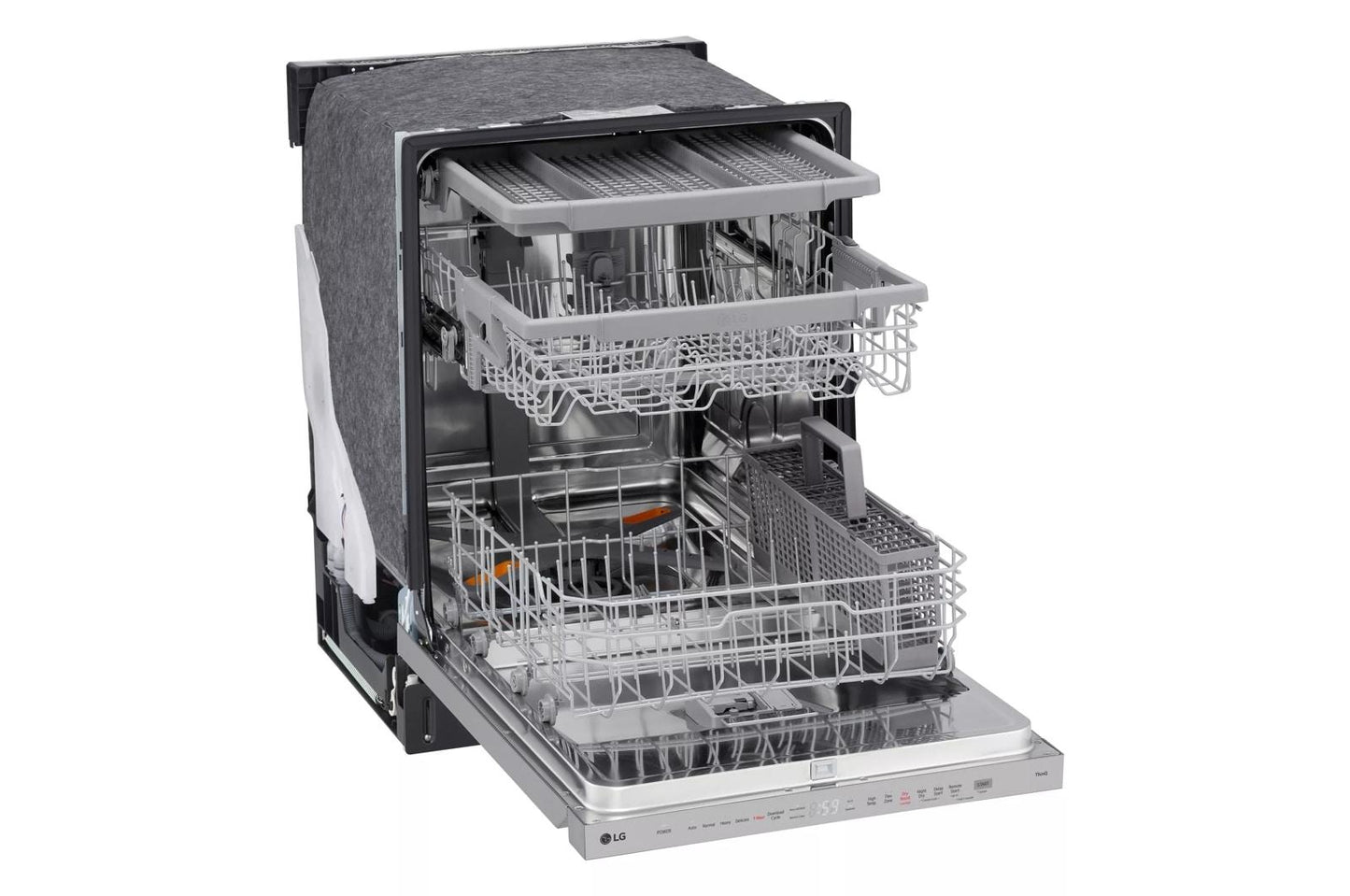 Lg LDPH5554S Smart Top-Control Dishwasher With 1-Hour Wash & Dry, Quadwash® Pro, And Dynamic Heat Dry&#8482;