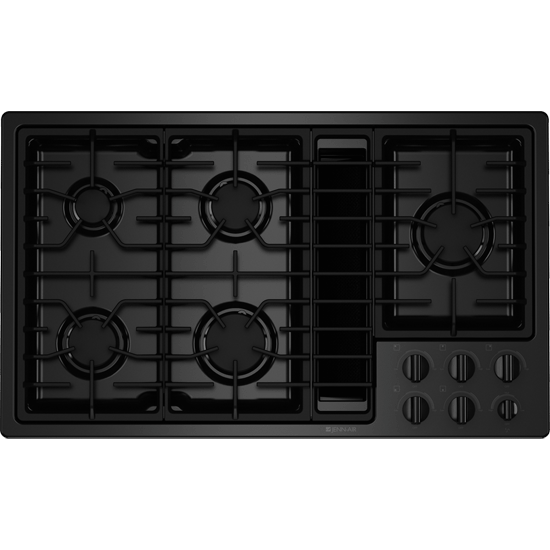 Jennair JGD3536WB Gas Downdraft Cooktop, 36