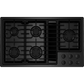 Jennair JGD3536WB Gas Downdraft Cooktop, 36