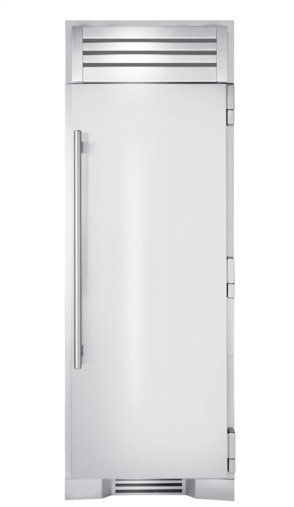 True Residential TR30FRZRSSIMC 30 Inch Solid Stainless Door Right Hinge Freezer Column