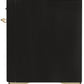 Ilve UM12FDNS3BKG Majestic Ii 48 Inch Dual Fuel Natural Gas Freestanding Range In Glossy Black With Brass Trim