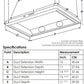 Ilve UAM150AW Majestic 60 Inch Antique White Wall Mount Range Hood