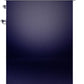 Ilve UPI304NMPMBC Nostalgie Ii 30 Inch Electric Freestanding Range In Blue With Chrome Trim