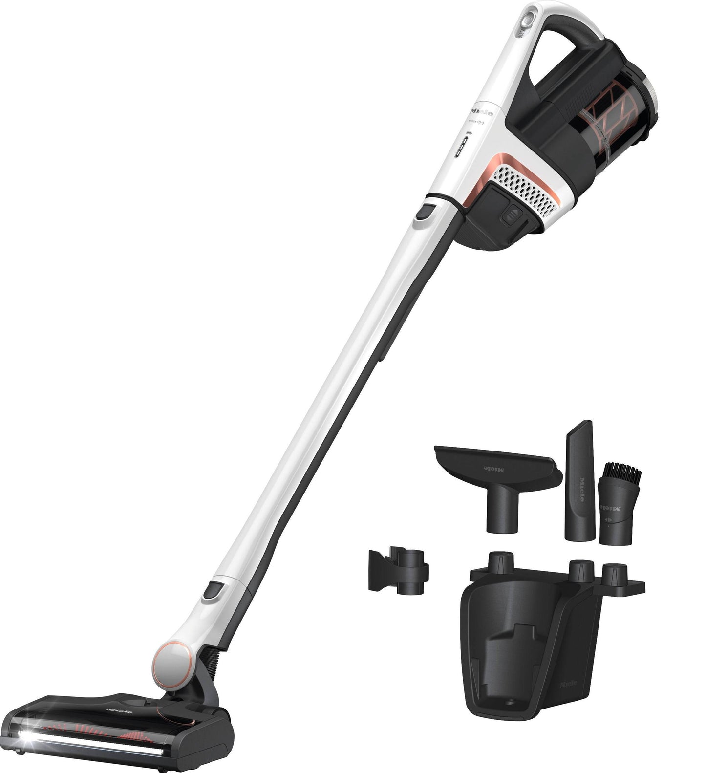 Miele TRIFLEX HX2 FLASH LOTUS WHITE Triflex Hx2 Flash - Cordless Stick Vacuum Cleaner Consistently High Suction Power 60 Min Runtime Versatile Cleaning By 3In1 Design