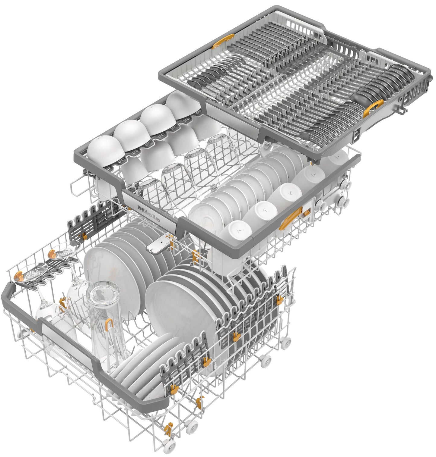 Miele G 7516 SCI XXL AUTODOS PANEL READY G 7516 Sci Xxl Autodos - Semi-Integrated Dishwasher With Automatic Dispensing Thanks To Autodos With Integrated Powerdisk.