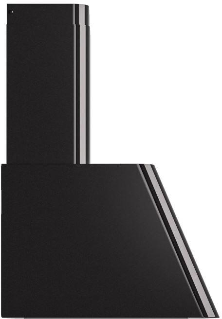 Ilve UAG30BK Nostalgie 30 Inch Glossy Black Wall Mount Range Hood