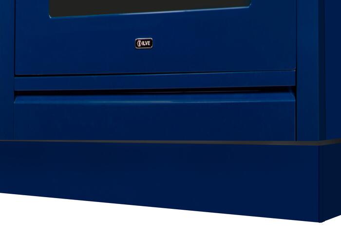 Ilve APZ120140BL Blue Toe Kick For 48" Nostalgie And Pro Ilve Range