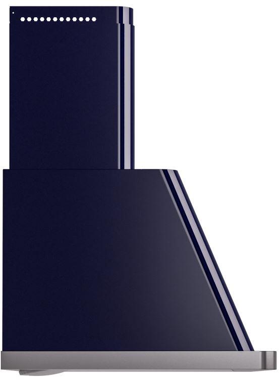 Ilve UAM100MB Majestic 40 Inch Blue Wall Mount Range Hood