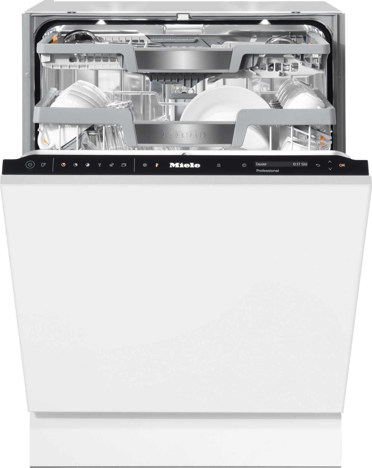 Miele PFD 104 SCVI XXL Panel Ready Pfd 104 Scvi Xxl - Fully Integrated Full-Sized Dishwasher With 3D Multiflex Tray For Large Loads Of Dishware In Households, Offices And Utility Areas.