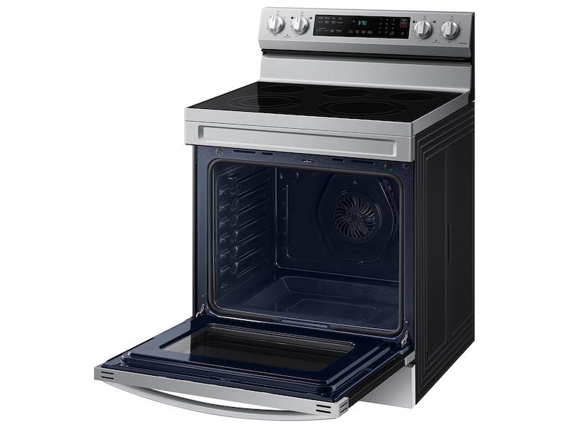 Samsung NE63D6511SR 6.3 Cu. Ft. Smart Freestanding Energy Star® Certified Electric Range With Air Fry In Stainless Steel