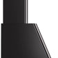 Ilve UAM120BK Majestic 48 Inch Glossy Black Wall Mount Range Hood