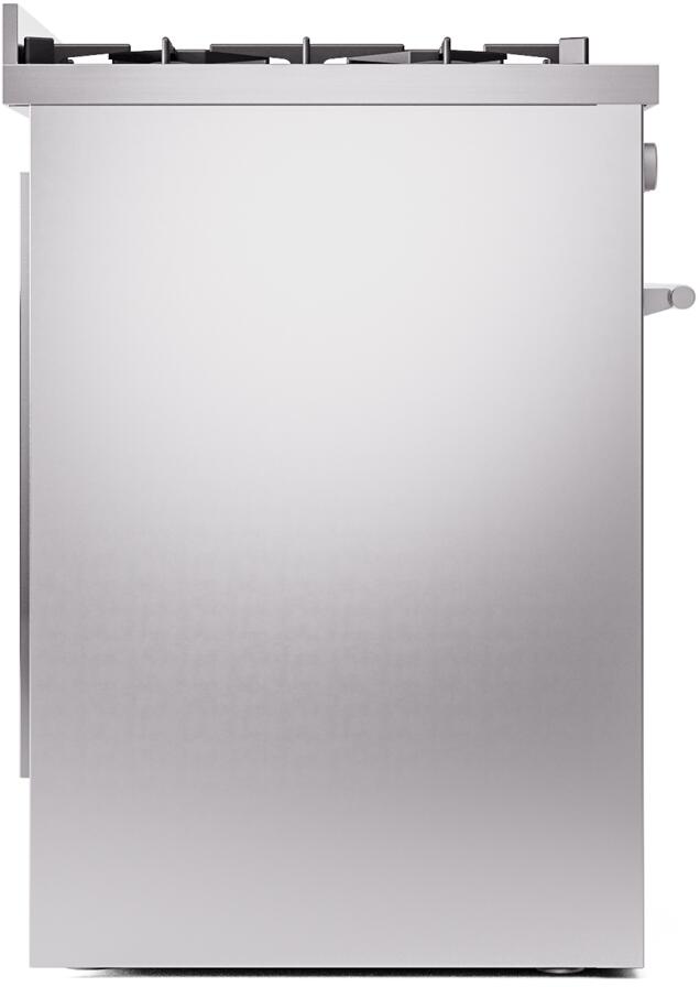 Ilve UP30WMPSS Professional Plus Ii 30 Inch Dual Fuel Natural Gas Freestanding Range In Stainless Steel With Trim