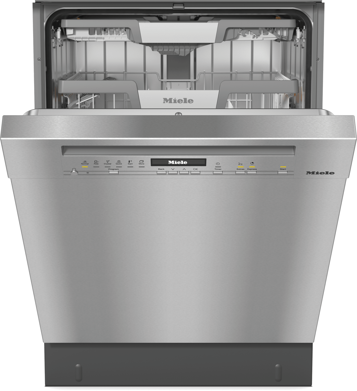 Miele G7216SCUCLEANTOUCHSTEEL G 7216 Scu - Pre-Finished, Full-Size Dishwasher With 3D Multiflex Tray For Maximum Convenience.