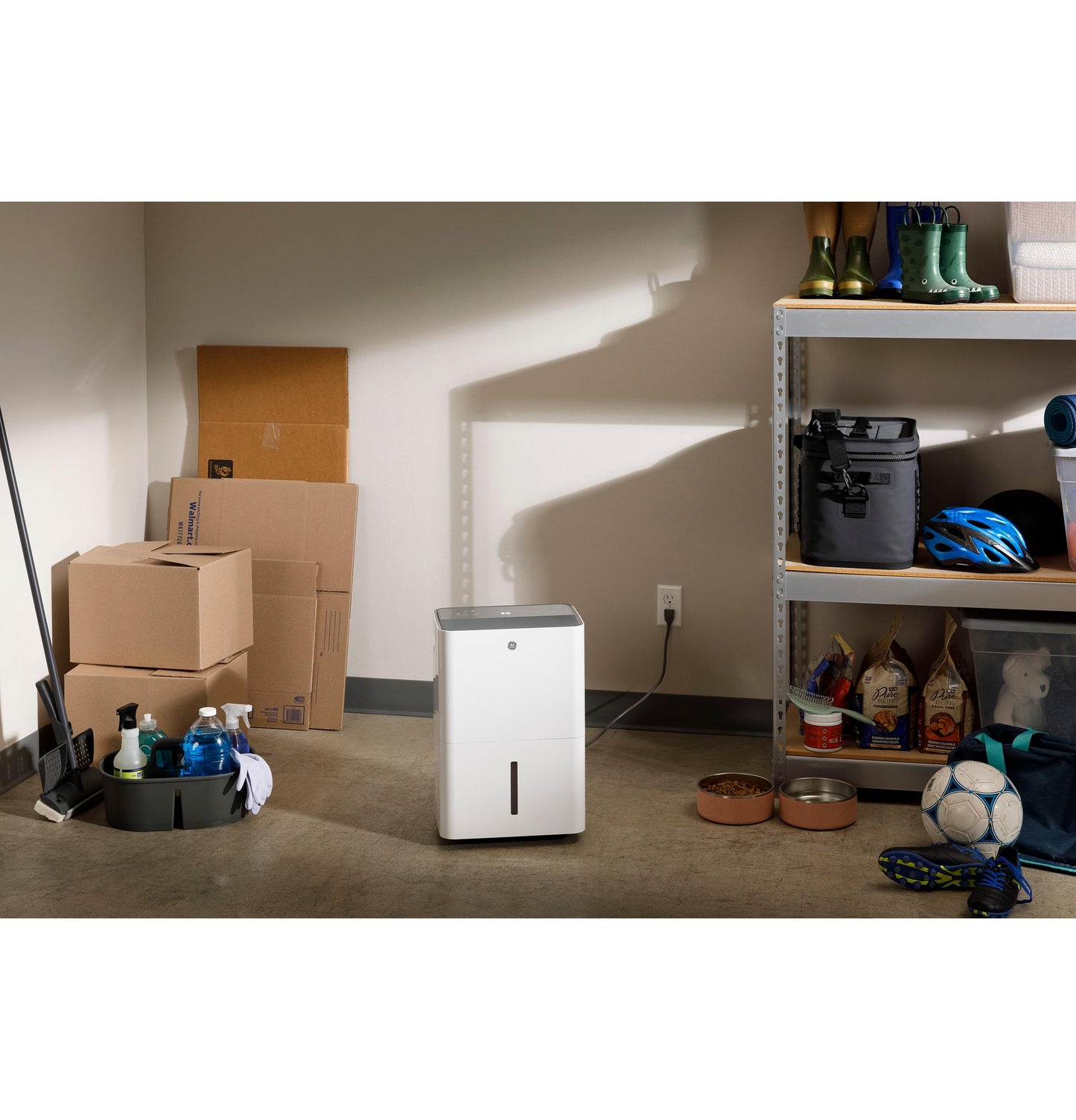 Ge Appliances ADYR22LC Ge® Energy Star® 22 Pint Portable Dehumidifier With Smart Dry For Damp Spaces