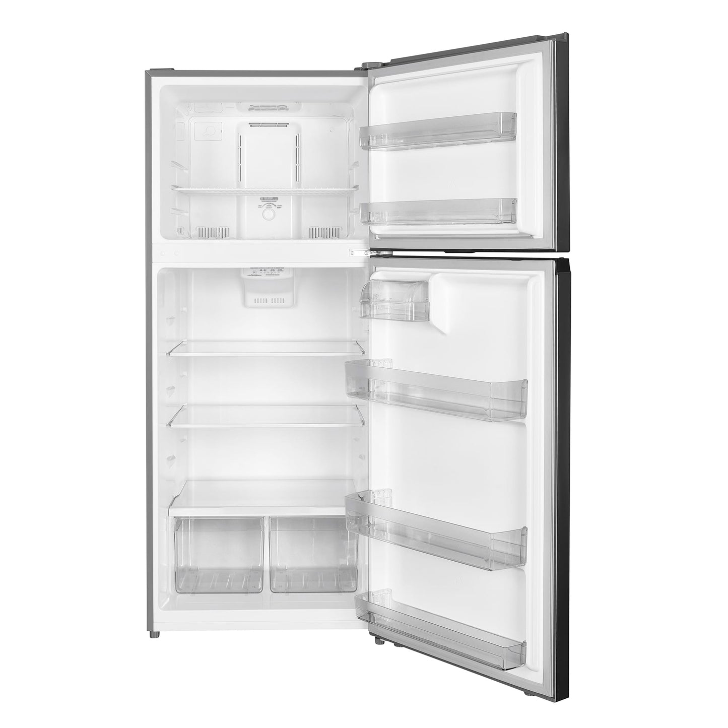 Danby DFF176B1SLDB Danby 18 Cu. Ft. Top Mount Refrigerator In Stainless Steel Look