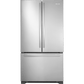 Jennair JFC2290VEM Cabinet Depth French Door Refrigerator With Internal Dispenser, 72