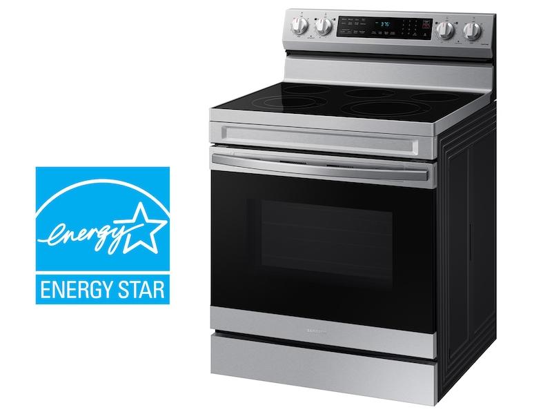 Samsung NE63D6511SR 6.3 Cu. Ft. Smart Freestanding Energy Star® Certified Electric Range With Air Fry In Stainless Steel