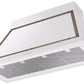 Ilve UANB48WHB Nostalgie 48 Inch White Wall Mount Range Hood