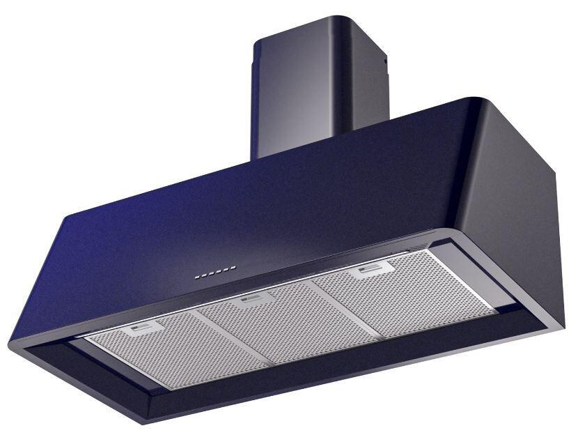 Ilve UAG40MB Nostalgie 40 Inch Blue Wall Mount Range Hood