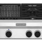 Kitchenaid KGCU484VSS 48-Inch 4 Burner Gas Rangetop, Commercial-Style - Stainless Steel