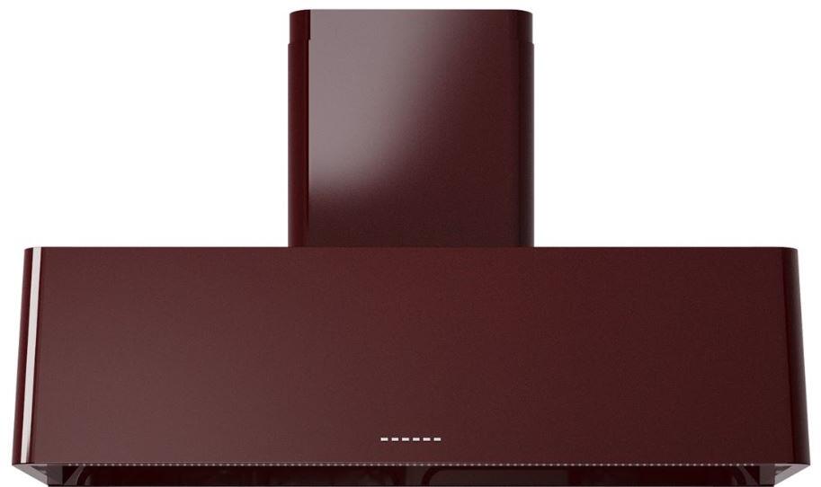 Ilve UAG48BU Nostalgie 48 Inch Burgundy Wall Mount Range Hood